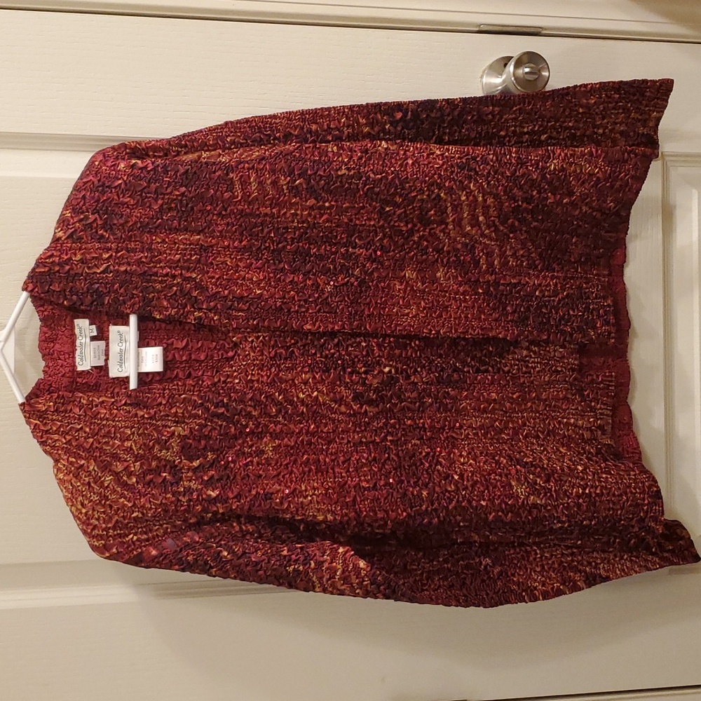 Coldwater Creek jacket and tank top